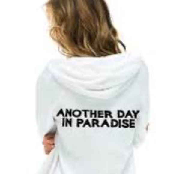 Aviator Nation Another Day in Paradise Hoodie - Medium *New* - Picture 2 of 4